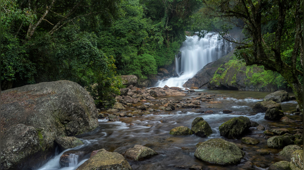 Lakkam Waterfalls, Near Munnar
