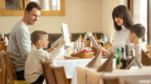 Let them order for themselves at a restaurant