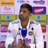 Article image for: <i class="tbold">washington</i> Sundar praises Manav Suthar, explains India's dominance on Day 2