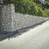 Stone cladded boundary walls – natural touch and elegance