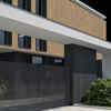 Minimalist concrete  boundary wall – sleek and chic approach