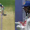 Article image for: Mohd Saleem walks off without review as animated scenes unfold near Afghan dugout