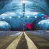 Eysturoyartunnilin, Faroe Islands: The world's first underwater roundabout