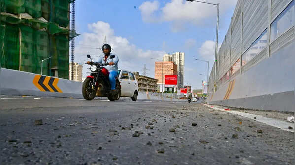 Motorists flag uneven patches hours after flyover opening