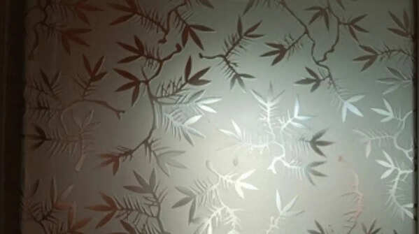 Textured glass for personality and style