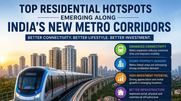 Top residential hotspots emerging along India's new metro corridors