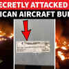 Article image for: EMBARRASSMENT FOR US, Secret Attack On Iran Foiled? ‘American Aircraft Footage On Fire...’ | On Cam