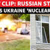 Article image for: On Cam: Dramatic Russian Strike Near Nuclear Plant City Zaporizhzhia; Massive Fireball Blast