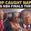 Article image for: Donald Trump Appears To Doze Off During Knicks-Spurs NBA Finals Game At MSG
