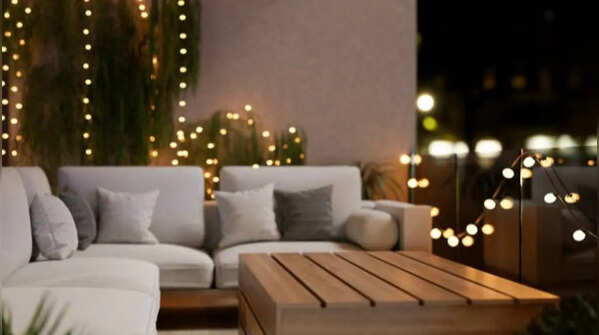 Multiple lights for a romantic ambience