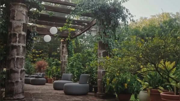 Large garden