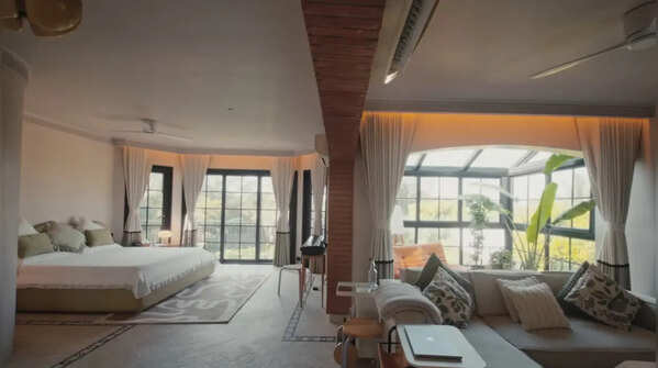 Ayushmaan’s room with skyline view