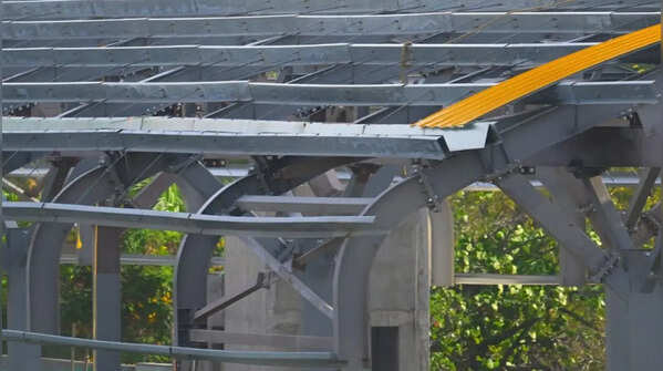 Elevated corridor emerges as work continues in Kurla