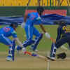 Article image for: Watch: Bat blocked by Dickwella's foot? Priyansh Arya's freak run-out triggers debate