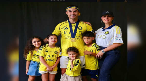 Ronaldo's family