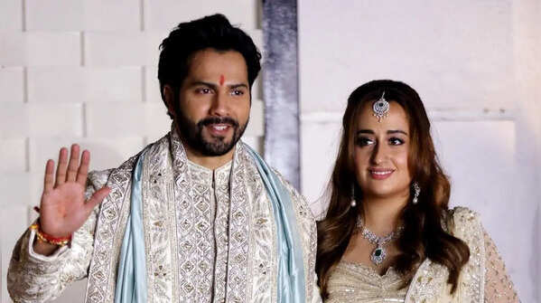 Varun Dhawan and Natasha Dalal