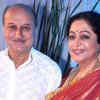  Anupam Kher and Kirron Kher