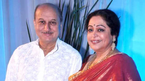 Anupam Kher and Kirron Kher