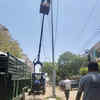 Article image for: MCG wraps hazardous power poles in PVC shields ahead of monsoon