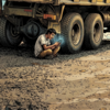 Article image for: Reversing truck in Ludhiana crushes construction worker on lunch break.