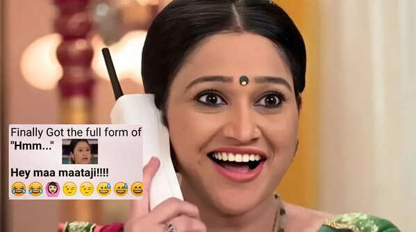 Disha Vakani (Daya Ben) — "Hey maa, mataji!"