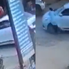Article image for: Wife clings to hubby’s car after spotting him with another woman in UP; dragged 100 metres