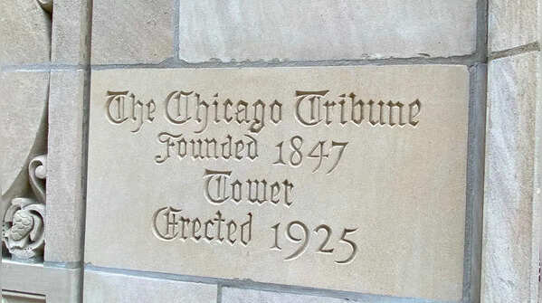 1847: The Chicago Tribune is born