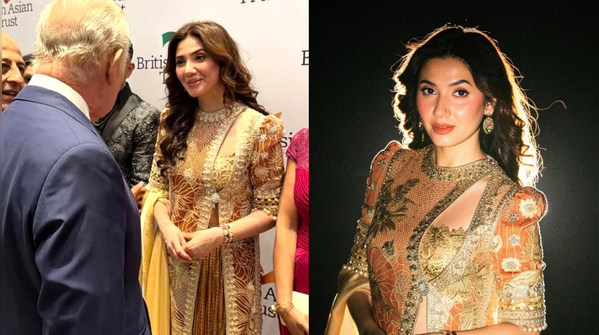 The sparkling desi look was the plot twist