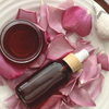 Rose water for glowing skin