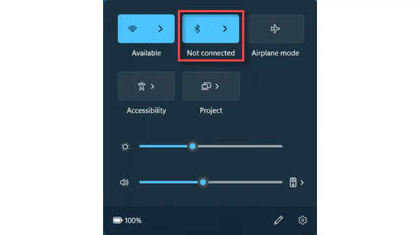 Make sure Bluetooth is turned on