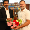 Tamil Nadu CM Vijay meets Lok Sabha LoP Rahul Gandhi