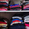 Organize clothes according to their categories