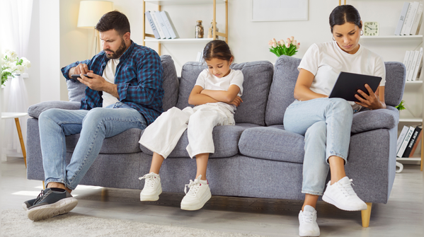Fix family connection before blaming the phone
