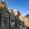 Where exactly are the Masroor Rock-Cut Temples?