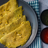 Moong dal chilla