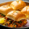 Egg bhurji pav