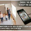 Choose the right location to keep the camera devices