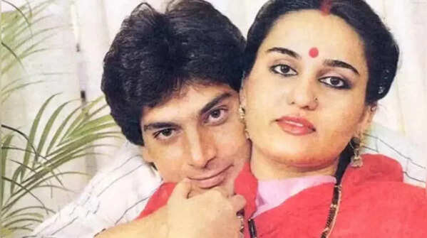 Mohsin Khan and Reena Roy