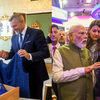 In pictures: PM Modi gifts Indian handicrafts to French and Slovakian ...