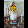 Lord Karuppa Swamy's red chillies offering to Pothuraju's turmeric ...
