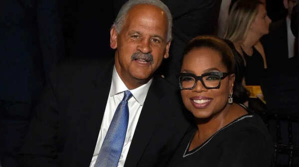 Oprah Winfrey and Stedman Graham