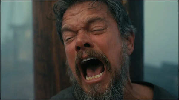 King Odysseus is driven by guilt in the film, while his arrogance takes center stage in Homer's texts