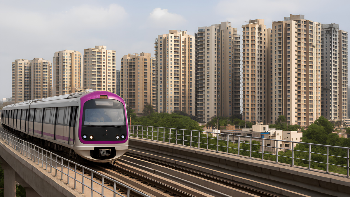 PROPERTIES NEAR METRO CORRIDORS - PURPLE & GREEN LINE, BENGALURU