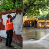 Article image for: NDMC races to restore Jantar Mantar after CJP protest, removes 52 tonnes of waste