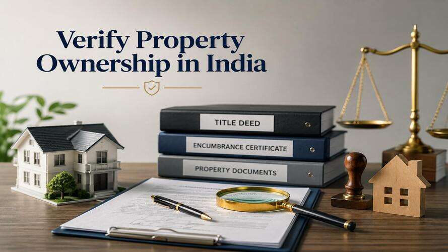 How to Verify Property Ownership in India - Title Check, EC, and Legal Due Diligence