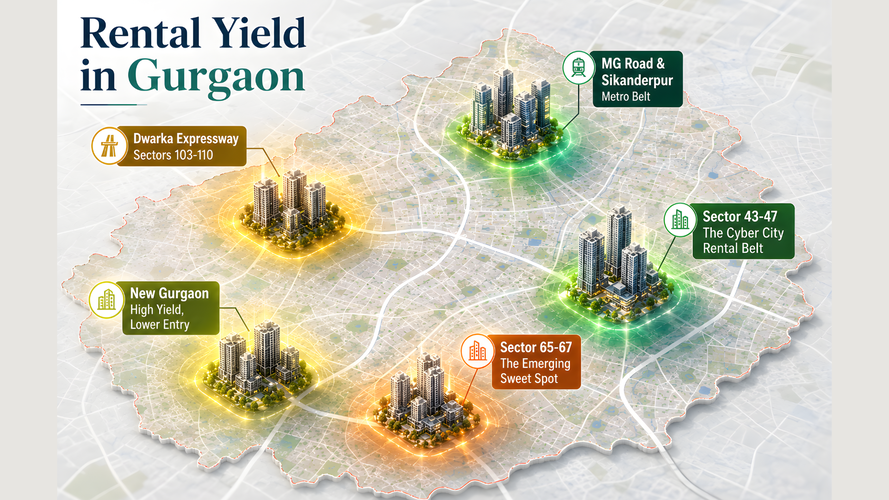 Rental Yield in Gurgaon: Smartest Investment Micro-Markets