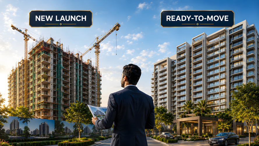 New Launch Vs Ready-To-Move Properties in Gurgaon: What to Buy?