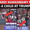 Article image for: WATCH: Vivek Ramaswamy Nearly Drops Military Kid At Trump’s Ohio Rally; Then Nasty Kamala Dig