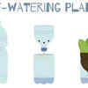 5 ways to reuse plastic water bottles in balcony garden