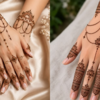 Jewellery-style mehendi design